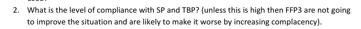 No, we don’t have to prove ourselves worthy of protection by passing a hand washing champion contest. Yes, hand washing is important, but compliance is likely no different between hospitals using airborne precautions and not. So this is entirely invalid.