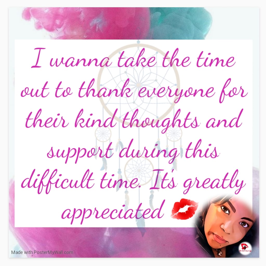 LetMeTouchYou3's tweet photo. I can't thank you guys enough for all the love and support while I've been gone due to the loss in my family. But your girl will be back slowly but surely 😘❤
#LetMeTouchYouPodcast #Dare2BeTouched https://t.co/ukm3O0i2Ig