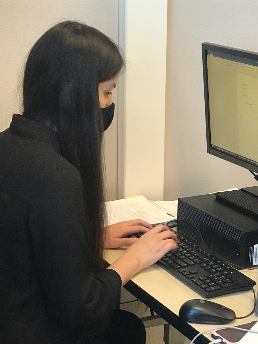 BrotherRod's tweet image. ⁦@JISD_CTE⁩ students persevering through technological adversities as their workplace skills are put to the test in Day 1 of the 2021 Virtual State Leadership Conference. #BPA #Chapter02-1395 #EnvisionEmpowerIgnite