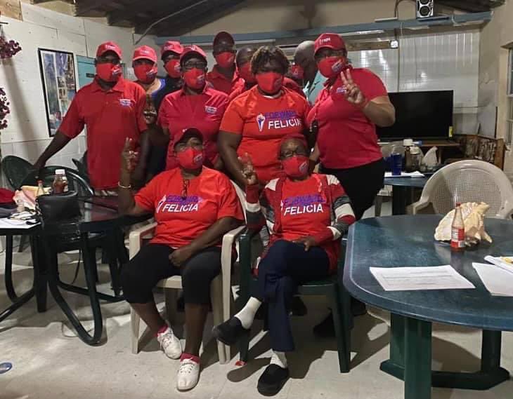 fnmbahamas's tweet photo. Team Cat Island, Rum Cay and San Salvador is on the move ! #ForwardwithFelicia #ItsAboutYourFuture #CatIsland https://t.co/6Zl8yqf75s