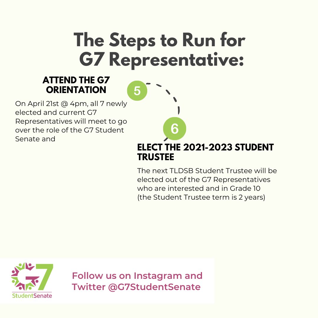 G7 Student Senate tweet media