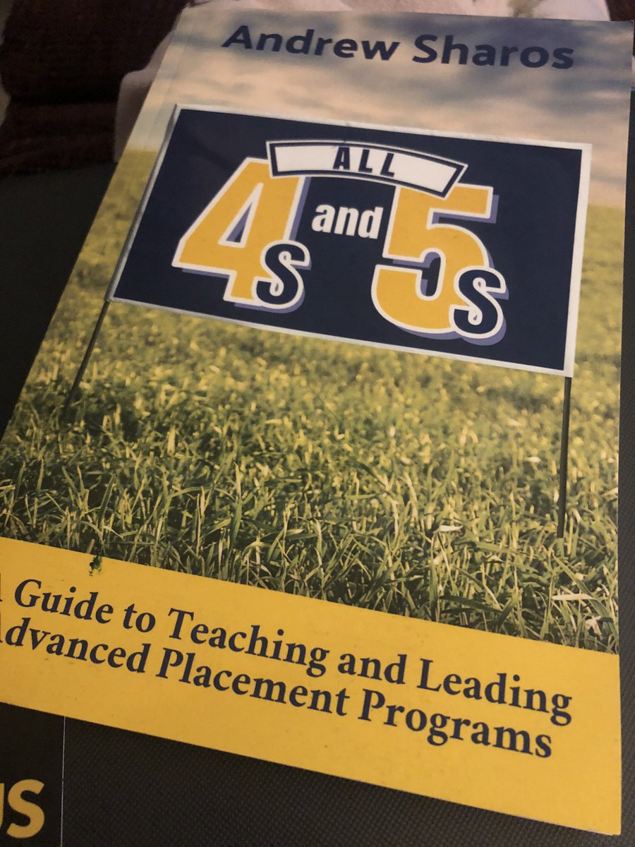 lmcdonell14's tweet photo. And sometimes you buy a book because it’s where you want to be. As @kimbearden- Focus on where you want to go, not where you are. Looking forward to learning about challenging students & possibly teaching #APclasses one day. @dbc_inc @AndrewSharosAP #apteach #buildyourstrong https://t.co/npHYb4pxKR