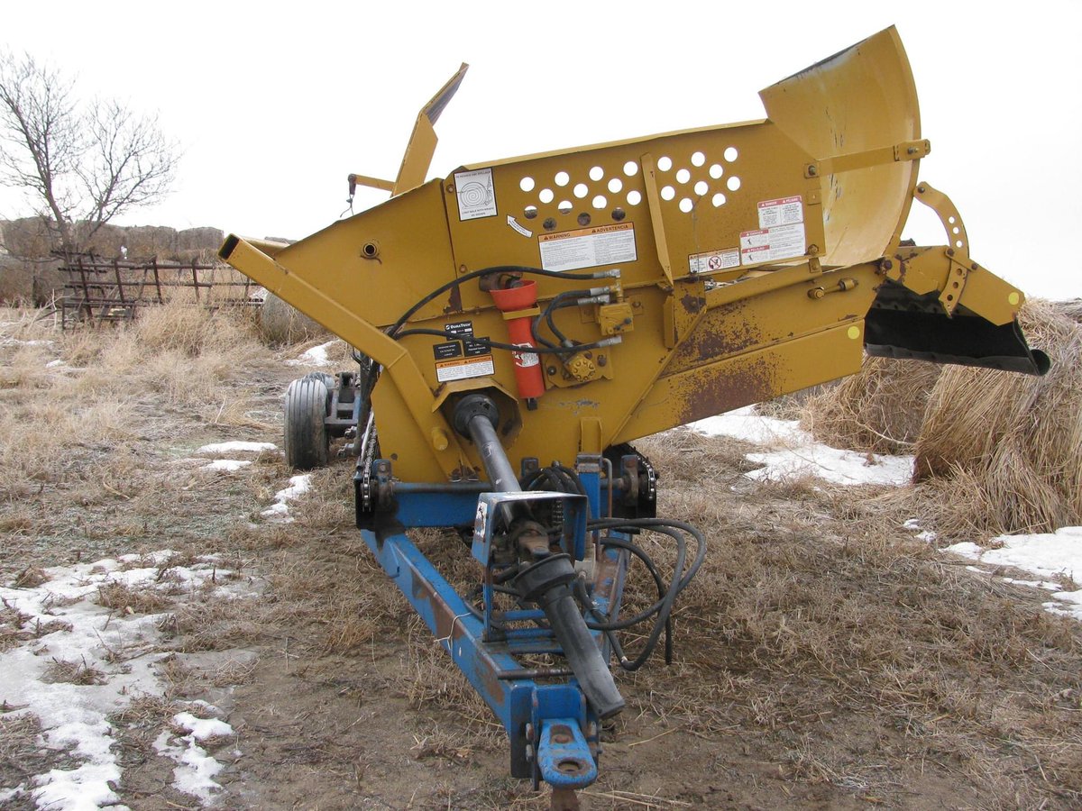 Casey C.'s tweet "2008 Haybuster / D&W bale retriever for sale. Ready