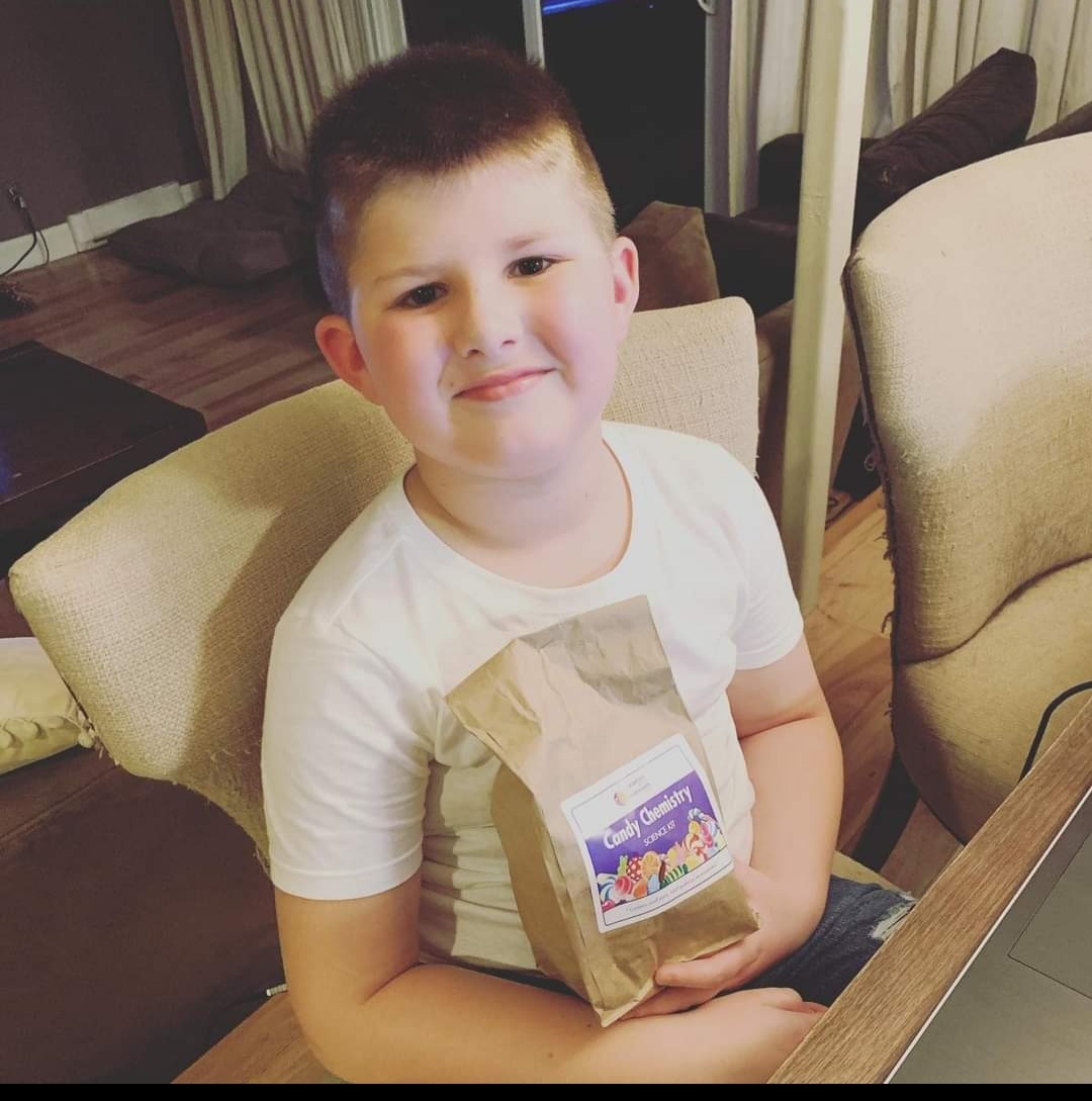 A future scientist perhaps? Family Candy Chemistry makes learning so engaging!