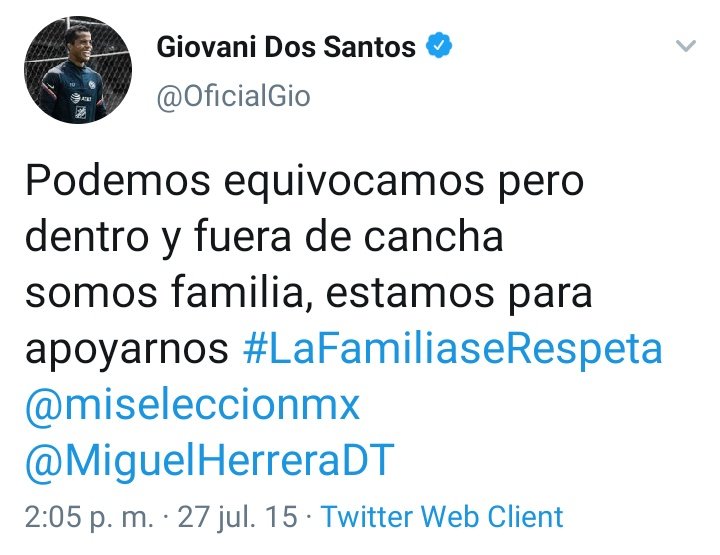 GiovaniTeam's tweet photo. Buebos, @MiguelHerreraDT.

👇🏼 https://t.co/puJrzZX6Q0
