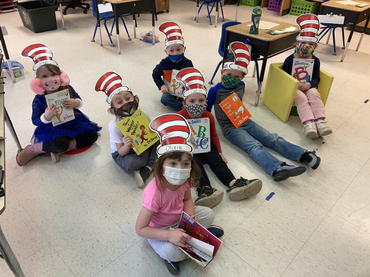 NHPreK's tweet photo. Happy birthday Dr. Seuss! https://t.co/mVD5lcgE4E