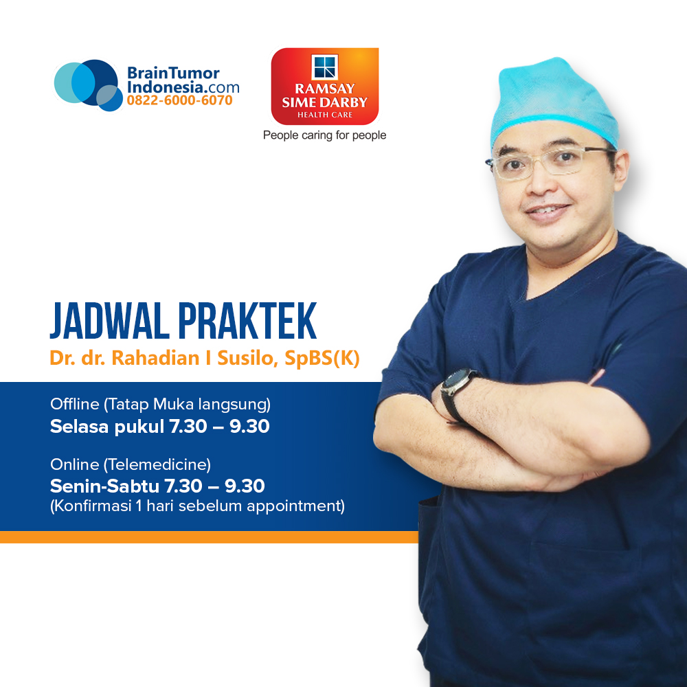 Berikut adalah jadwal Praktik Dokter Rahadian Indarto Susilo

We accompany you 
BrainTumorIndonesia.com
0822-6000-6070