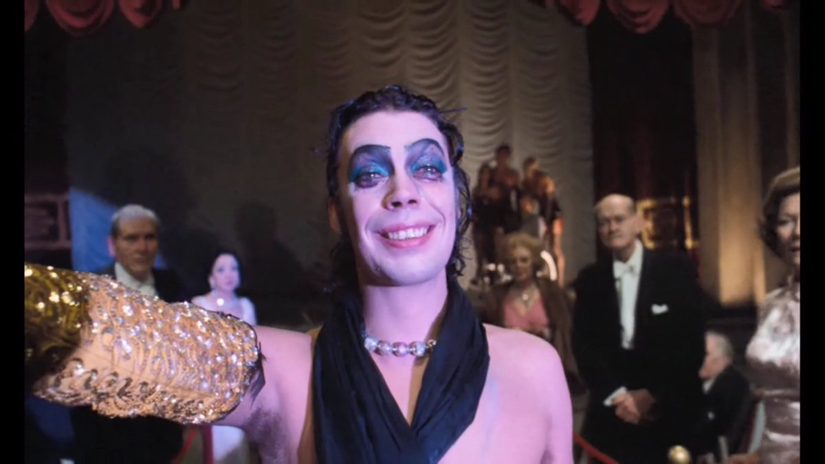 43) The Rocky Horror Picture Show (1975, film)genuinely cannot remember any other movie where i went "OH MY GOD" every 5 or so minutes, such a fucking fun movie especially with friends. where has this been all my life9/10