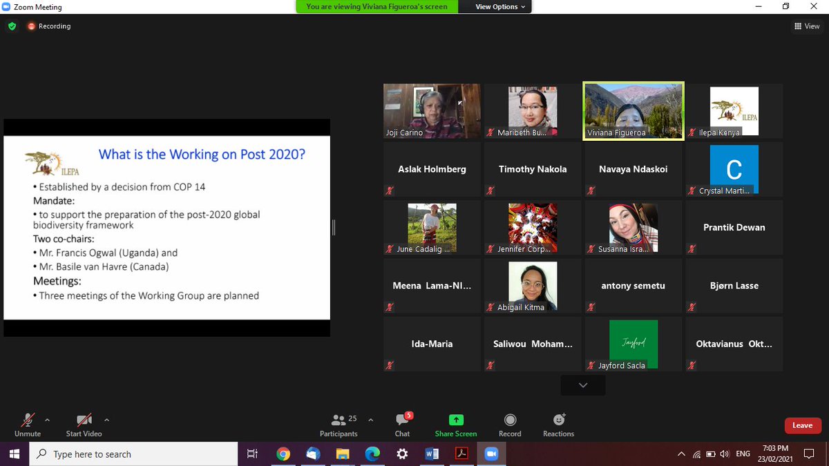 tebtebba's tweet image. #UNCBD #IndigenousPractices #IndigenousPeoples #WeAreIndigenous #ELATIA #TrainingInstitute #Tebtebba #Biodiversity