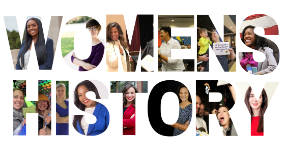 March is Women's History Month . The month-long celebration is a chance to acknowledge women's contributions to history, culture and society. #WeCanDoIt