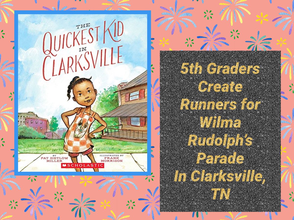 Ro Menendez (@romenendez14) on Twitter photo Our 5th graders attached their runners to a base so they could attend the parade in honor of Wilma Rudolph in <a href="/PatZMiller/">Pat Zietlow Miller</a> & <a href="/frankmorrison_/">Frank Morrison</a>’s The Quickest Kid in Clarksville. #CannadayES <a href="/mesqlibraries/">Mesquite ISD Library Services</a> <a href="/mesquiteisdtx/">Mesquite ISD</a> <a href="/NEAToday/">NEA</a> Our 5th graders attached their runners to a base so they could attend the parade in honor of Wilma Rudolph in <a href="/PatZMiller/">Pat Zietlow Miller</a> & <a href="/frankmorrison_/">Frank Morrison</a>’s The Quickest Kid in Clarksville. #CannadayES <a href="/mesqlibraries/">Mesquite ISD Library Services</a> <a href="/mesquiteisdtx/">Mesquite ISD</a> <a href="/NEAToday/">NEA</a>