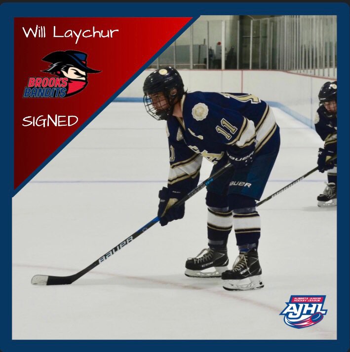 Congratulations to ‘02 Forward and Boys Prep 2020-21 captain Will Laychur on signing with the <a href="/BrooksBandits/">Brooks Bandits</a> of <a href="/TheAJHL/">TheAJHL</a> . Will has been an integral part of the SSA Ice Hockey program these last four years and we wish him the best of luck next season #signed