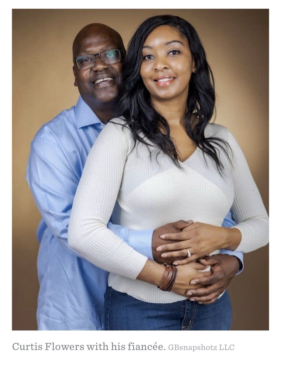 More news - Curtis Flowers is getting married. His fiancé grew up near Winona &amp; started writing to him in prison. Curtis told us today, “I’m living every day to the fullest now ... I don’t know what the future holds, but I’m doing everything I can to make sure it’s a good one.”