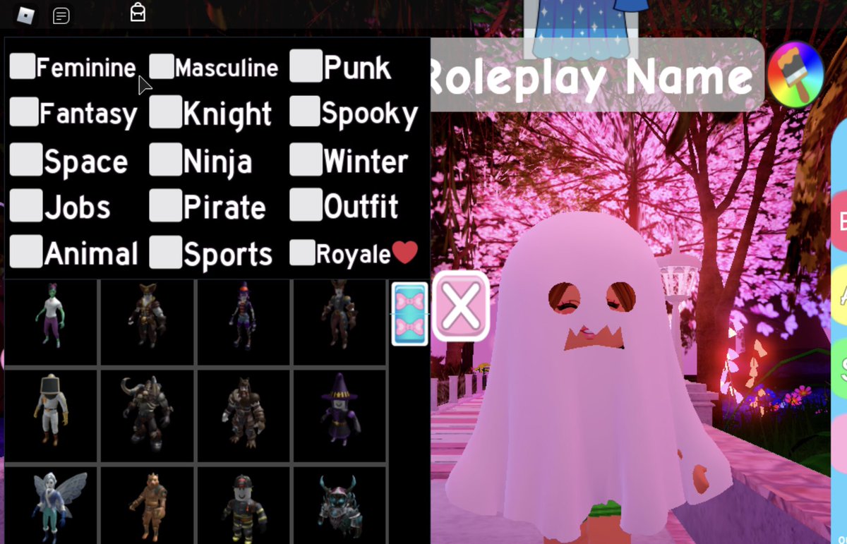 lavenderfae7's tweet photo. IGNORE MY OUTFIT BUT INSTEAD OF THE CATEGORIES BEING FOR BOYS AND GIRLS (or was it male and female?) IT’S MASCULINE AND FEMININE! Ty RH devs!! 💗💗💗 https://t.co/L7XNY82cVF