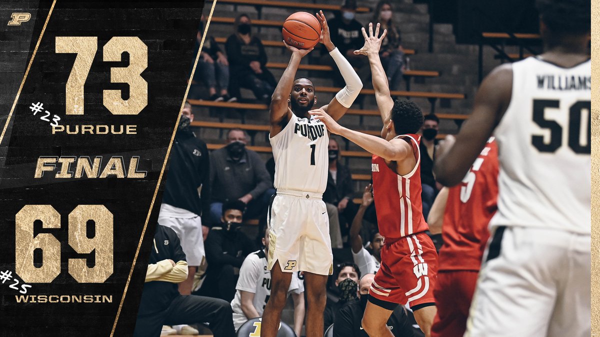 💥💥💥💥💥 

What a fight for the young Boilermakers against the Big Ten's oldest team!