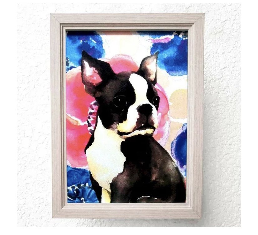 ボストンテリアグッズ 鮮やかでおしゃれなデザインのボストンテリアのポスターです ボストンテリア ボステリ インテリア 愛犬 ブログ更新しました T Co N3gp9toeaz