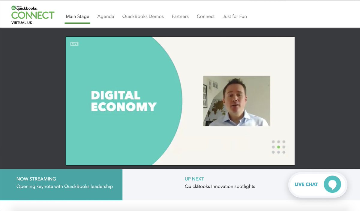 Can't believe it's the 5th <a href="/QuickBooksUK/">Intuit QuickBooks UK</a> #QBConnect! Love seeing <a href="/chris_evansuk/">Chris Evans</a> on the "Main Stage" breaking down what a crazy year it's been.