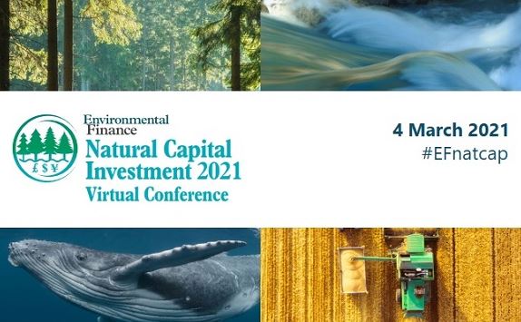 As part of the #NaturalCapital Investment 2021 conference, join Investment and development director Edit Kiss to hear about an innovative and scalable market strategy for #NatureBasedSolutions → buff.ly/2Pt5kiT #EFnatcap @Enviro_Finance @IUCN @theGEF @CPICfinance