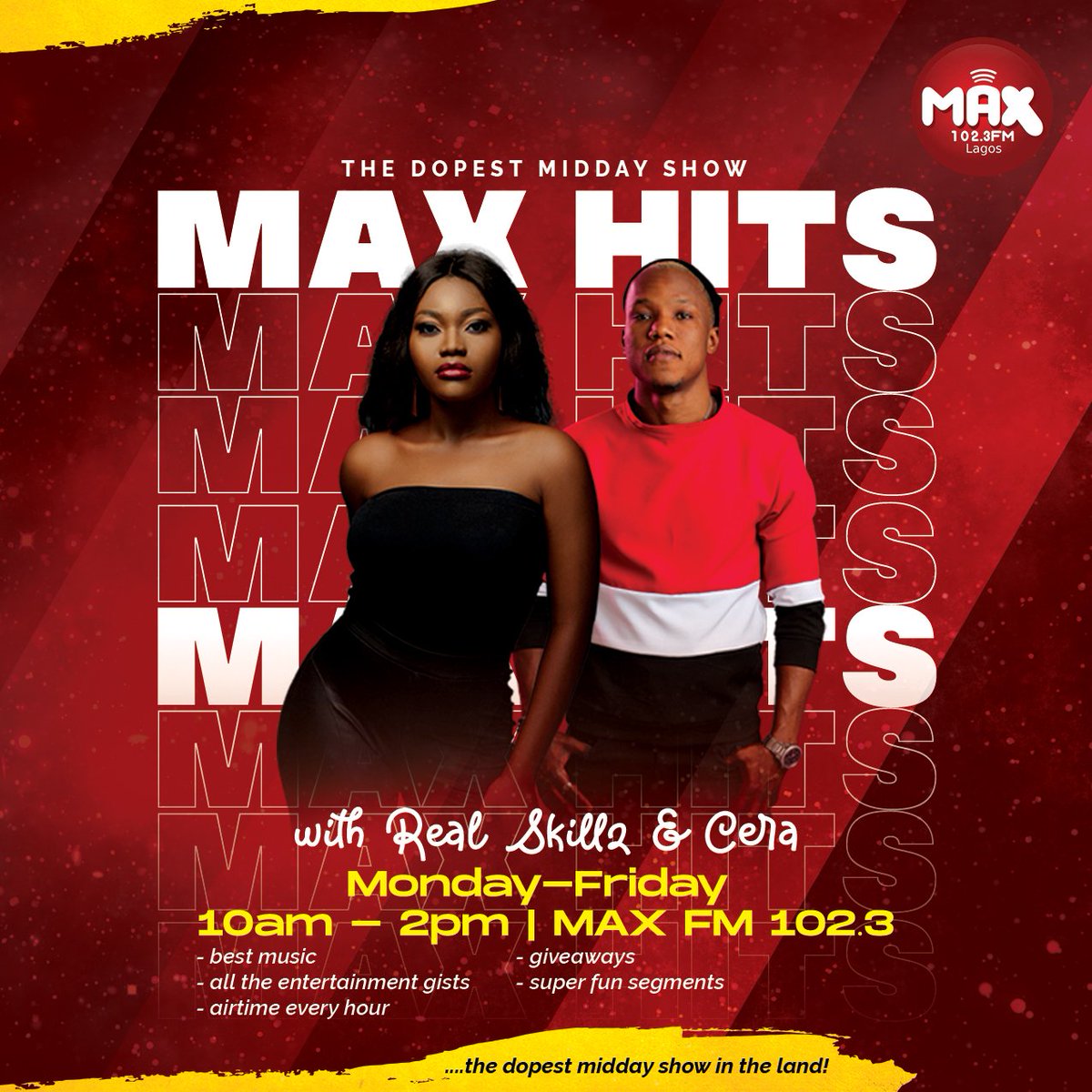 Get your Vibe on! Listen to Non-Stop Hit Songs as TVC Communications  launches new Lagos radio station '102.3 Max FM' – MUSIC AFRICA AWAKE