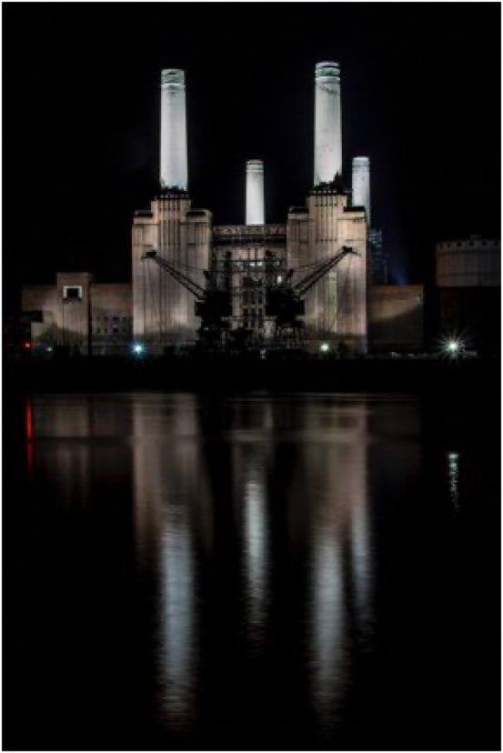 suerochephoto's tweet photo. Battersea power station at night before the redevelopment. Available on Aluminium or quality photo paper. #architecture #london #nightphotography https://t.co/MOuZT80fWm