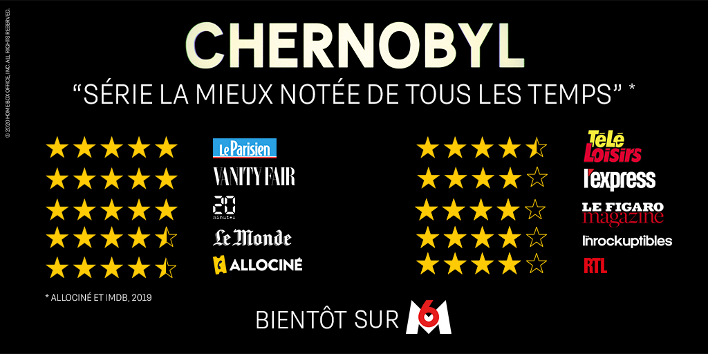 .<a href="/M6/">M6</a> #NOUVEAUTE #SERIE 
#Chernobyl bientôt sur M6