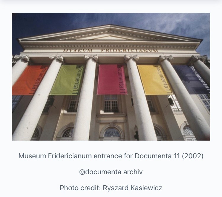 documenta__'s tweet image. "The collective is all about coming together, reflecting a lot of things that are important to the world as we find ourselves facing uncertainty in new ways." 
Dr. Sabine Schormann talked to @FrontrunnerMag about the preparations for #documentafifteen 👉 bit.ly/3q8YQSX