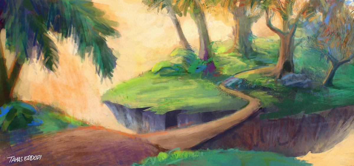TamasErdodi's tweet photo. Daily Sketch  via @artstationhq https://t.co/L4r90bsGHA #environmentdesign #vizdev https://t.co/rJB1DUzCHs