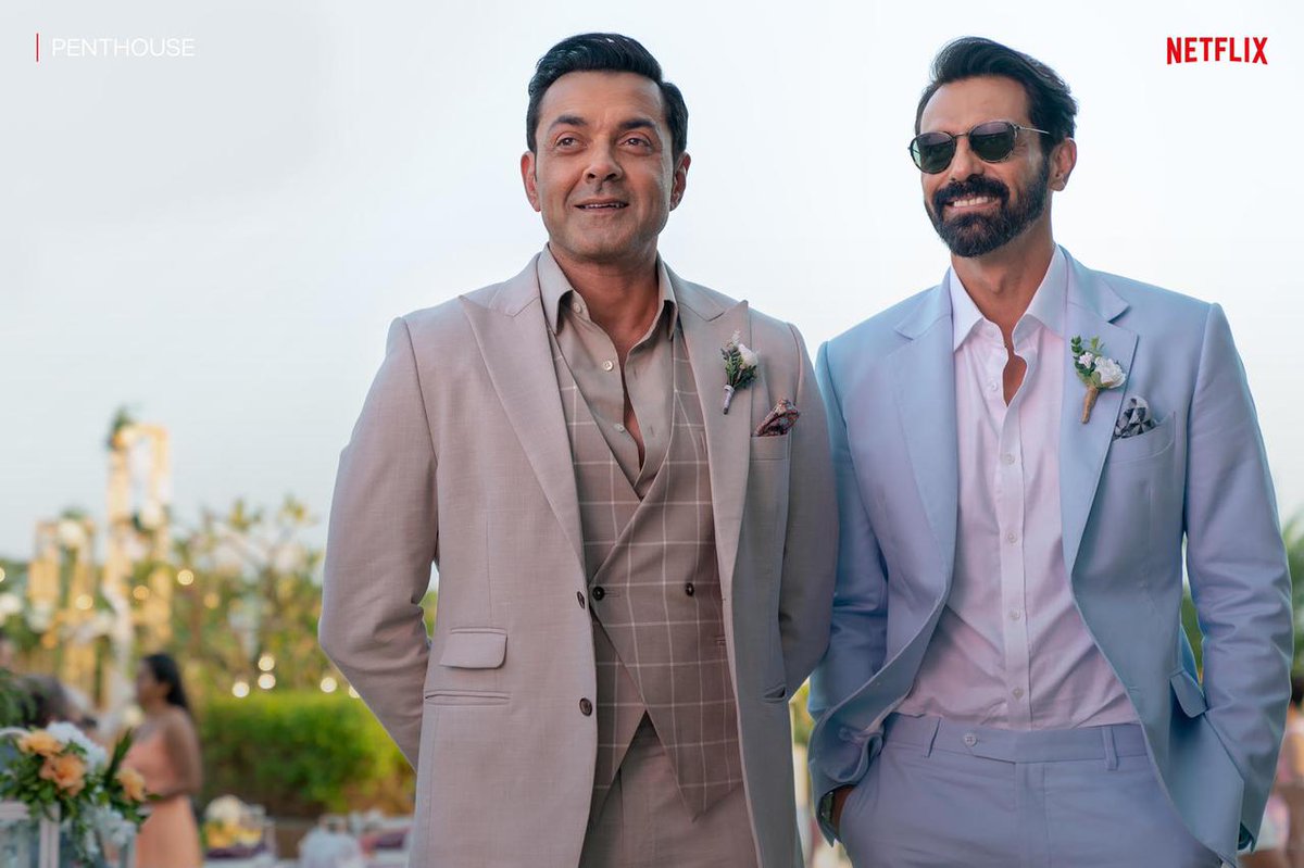 And #BobbyDeol is back, this time around in this #AbbasMustan thriller, #PentHouse, which premieres on #Netflix soon. From #Aashram to #Classof83, he is on a roll, truly enjoying his new phase as an actor!!!
