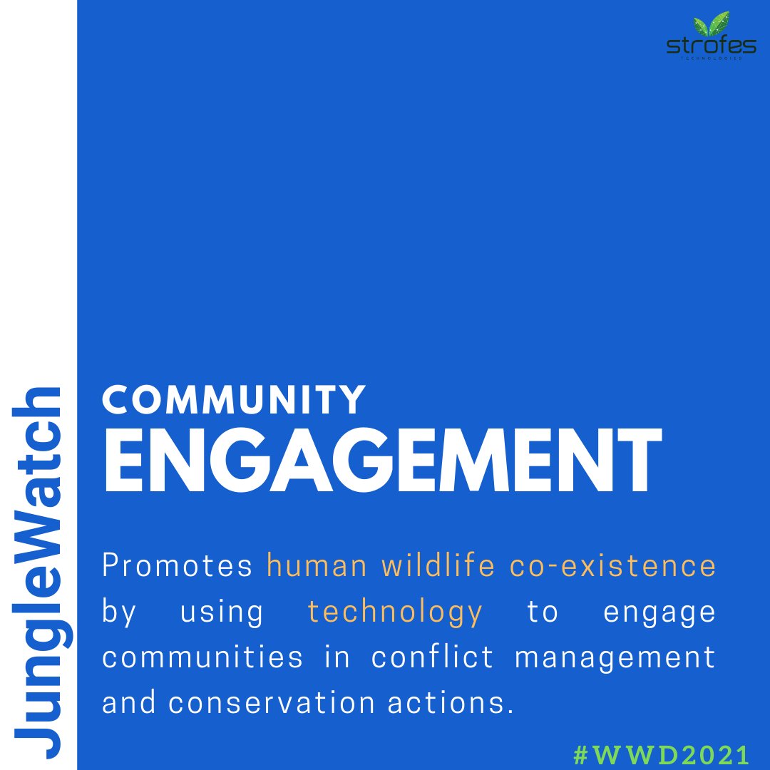 strofes_tech's tweet photo. Junglewatch: A technical solution through app for Wildlife Conflict Management. On this #WorldWildlifeDay let us take a step towards human-wildlife co-existence.
Reach out to us through this link 

https://t.co/QLYRmiLMwb

@moefcc @wiiofficial1 @UNDP_India @aranya_kfd https://t.co/R9OXRV6uuS