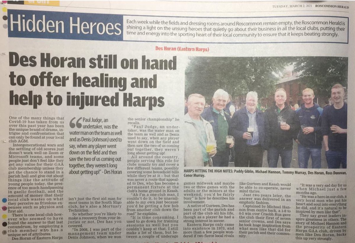 Eastern Harps GAA tweet media