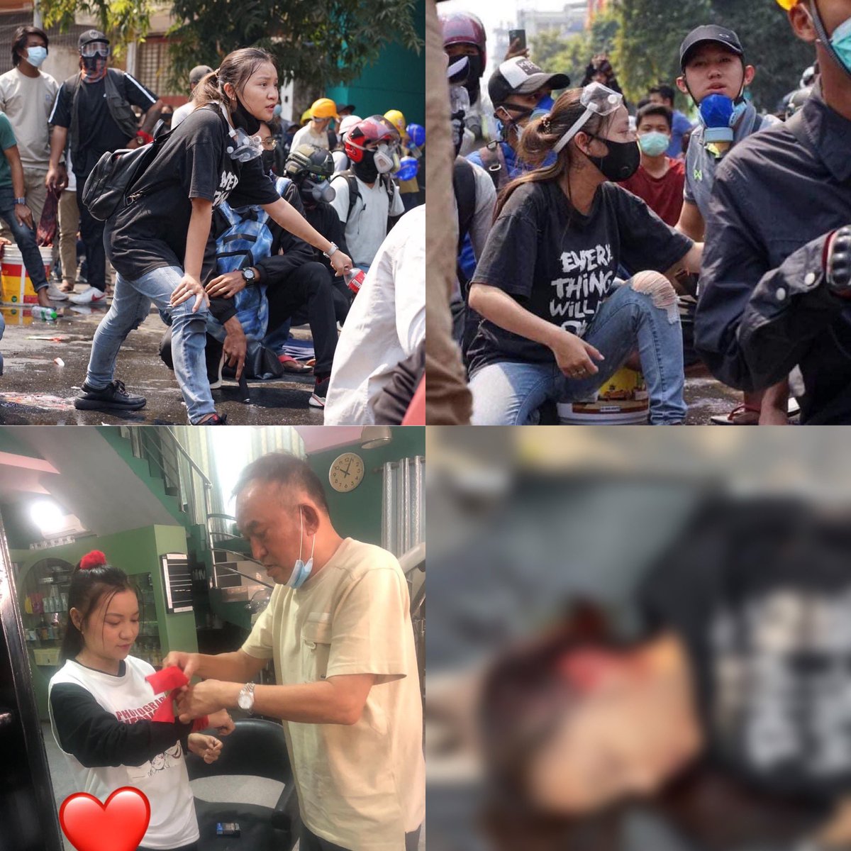 Natty Tangmeesang S Tweet You Re Gone But Not Forgotten Rip Kyal Sin A 19 Year Old Who Got Shot Dead By The Police This Morning In Mandalay Myanmar Whatshappeninginmyanmar Trendsmap