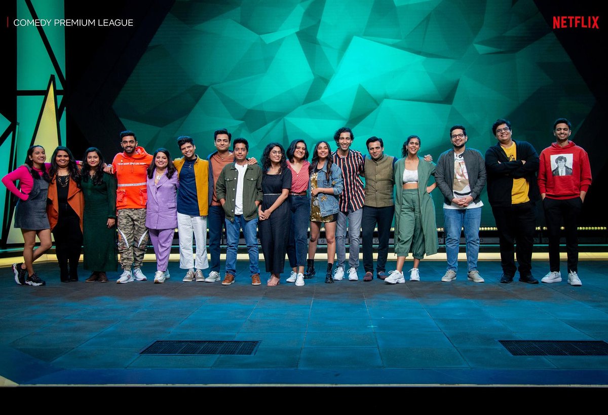 I AM GOING TO BE ON NETFLIX'S COMEDY PREMIER LEAGUE!

A show where 16 of India’s fav comedians join forces and go head to head in never seen before comedy challenges to be crowned winners of the Comedy Premier League.

#AbMenuMeinSabNew