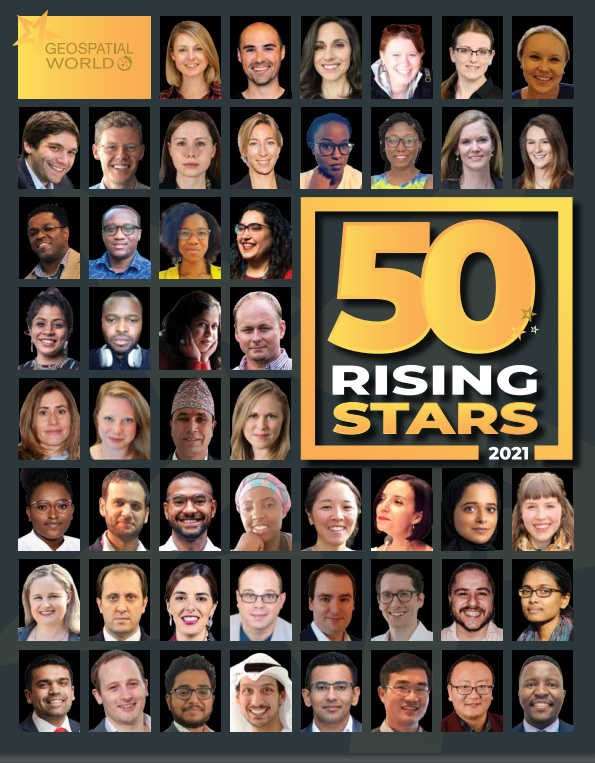 SistersofSAR's tweet photo. 🗺️#DiversityDay! We celebrate @GW_RisingStars, an initiative by @GeospatialMedia, who #setnewstandards with their #inclusive & #representative list of 50 outstanding #youngprofessionals in our #geospatialworld. Give them a follow👋! #RepresentationMatters https://t.co/NiCVXkKpeA