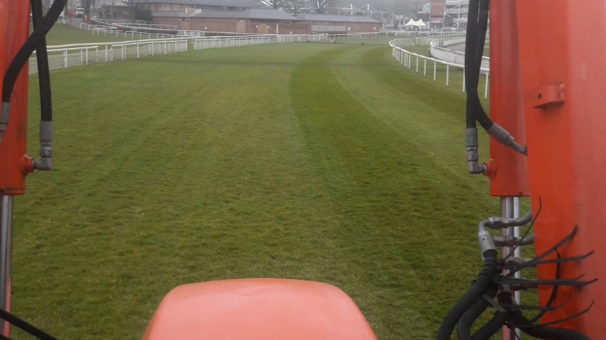 York Racecourse (@yorkracecourse) on Twitter photo Groundspup Ollie is supervising the team working on the North Bend this morning.
The Terraspike is used to decompact the soil which promotes drainage and aeration. 
#Groundsweek 
@thegma_ | <a href="/YorkClerk/">York Races Clerks</a> | <a href="/TheRCA/">The RCA</a> | <a href="/YorkshireRacing/">Go Racing in Yorkshire</a> Groundspup Ollie is supervising the team working on the North Bend this morning.
The Terraspike is used to decompact the soil which promotes drainage and aeration. 
#Groundsweek 
@thegma_ | <a href="/YorkClerk/">York Races Clerks</a> | <a href="/TheRCA/">The RCA</a> | <a href="/YorkshireRacing/">Go Racing in Yorkshire</a>
