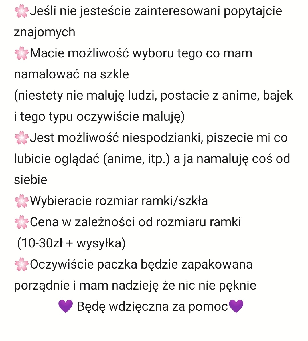 nielvbiana's tweet photo. Proszę o RT🥺❗

pod koniec marca moja mama ma urodzinki, i chciałabym trochę nazbierać na prezent.
Ze względu na to że ostatnio wciągnęłam sie w malowanie na szkle chce to trochę wykorzystać. Jeśli ktoś jest zainteresowany niech do mnie napisze, więcej informacji macie na dole💜 https://t.co/roFto85HXj