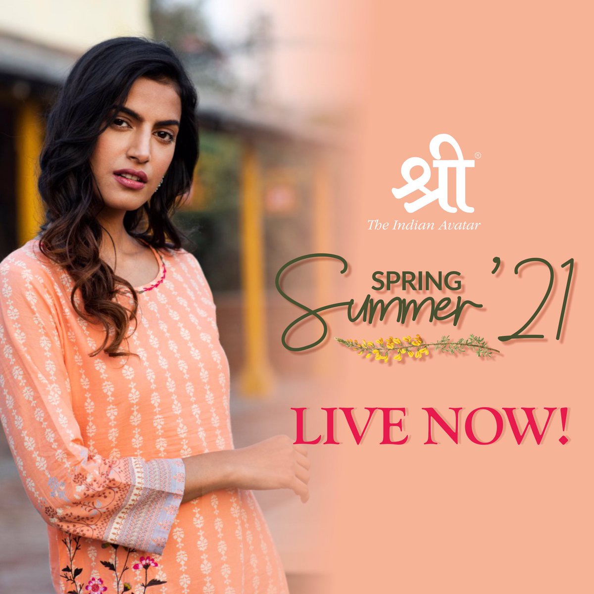 shreeisspecial's tweet photo. Bloom like a flower that faces the sun, welcoming the Spring Summer 2021 Collection. 🌅😊LIVE NOW!
.
.
#shreelifestyles #springsummercollection2021 #springsummer2021 #Shree #spring2021 #fashion #style #indianfashion #indianfashionstore #womensfashion #womenwear #ethnicwear https://t.co/GCFJ95PgSa