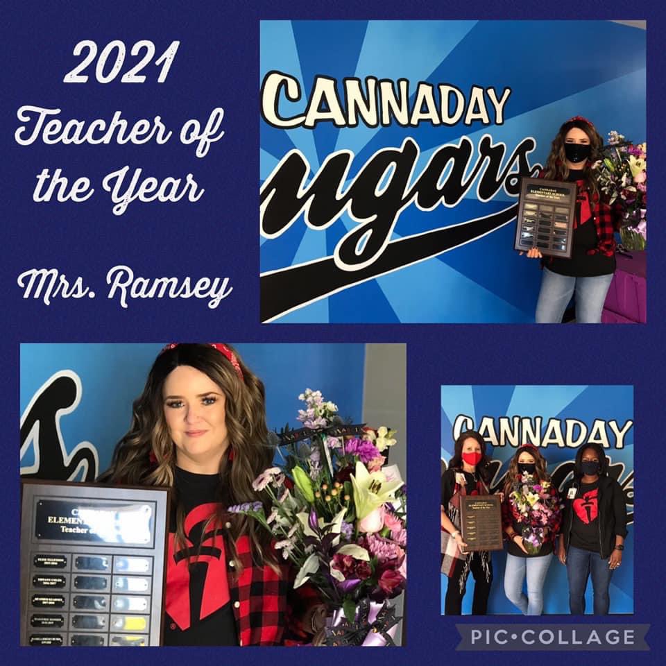 Cannaday Elementary (@cannadaymisd) on Twitter photo We are so proud to announce that Mrs. Ramsey, <a href="/traceyram27/">Mrs. Ramsey</a>, has been named our 2021 Cannaday Teacher of the Year award. Congratulations Mrs. Ramsey! We are so proud to announce that Mrs. Ramsey, <a href="/traceyram27/">Mrs. Ramsey</a>, has been named our 2021 Cannaday Teacher of the Year award. Congratulations Mrs. Ramsey!