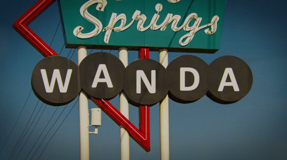 nmtattershall's tweet photo. Finally caught up on wandavision and the sign from my hometown bowling alley makes an appearance in the intro of episode 7. This is wild https://t.co/fMVYLc3qqv