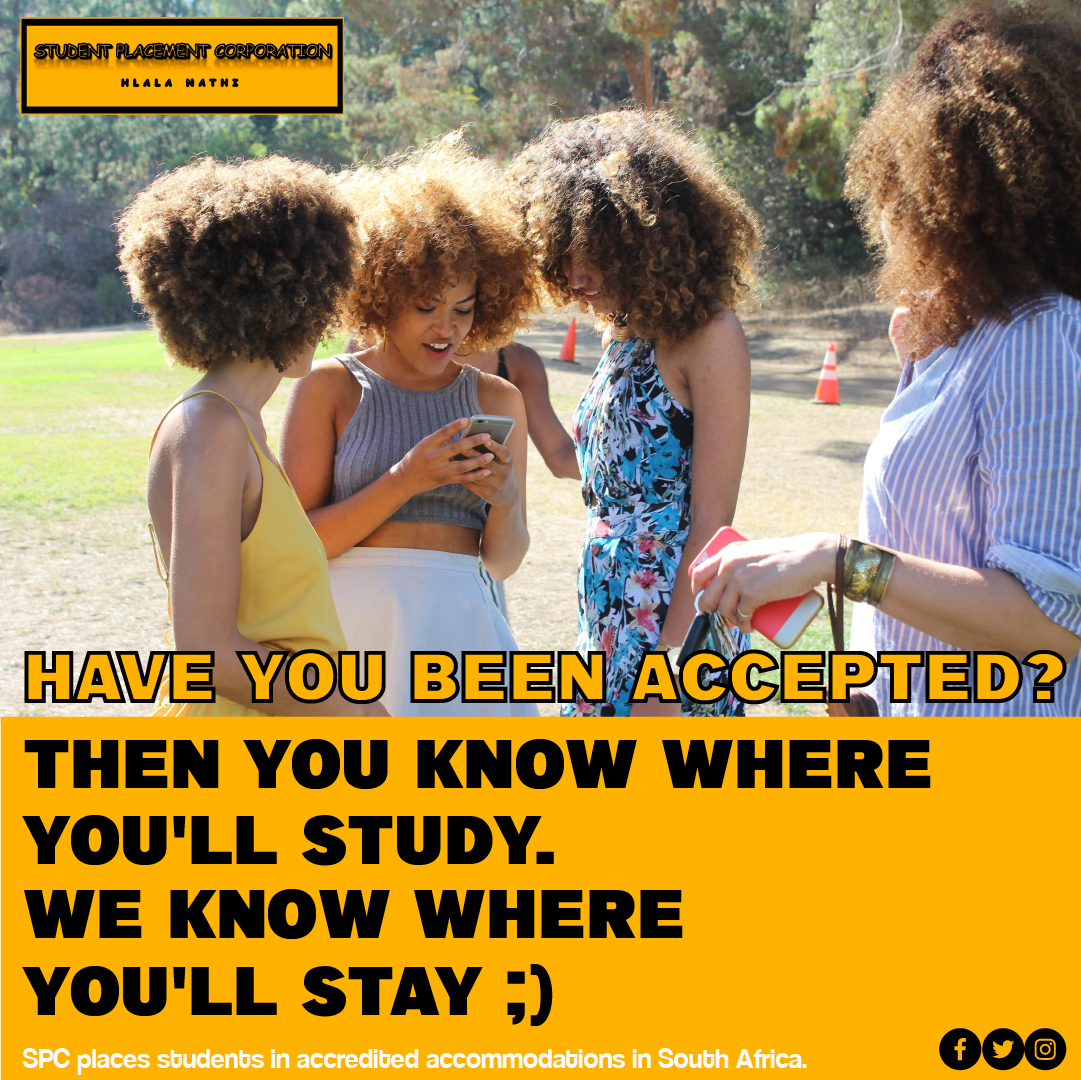 SPC_HlalaNathi's tweet photo. Lets us help you get an accommodation accredited by your institution. #FirstYearStudents #HLALANATHI https://t.co/YE72qy2oEO
