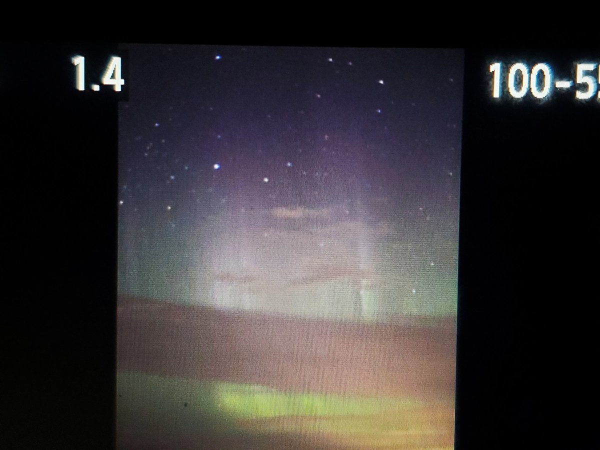 ratzlaff's tweet image. Aurora can be seen west of #yyc right now tonight!
#backofcamera
@TweetAurora @AlbertaAurora