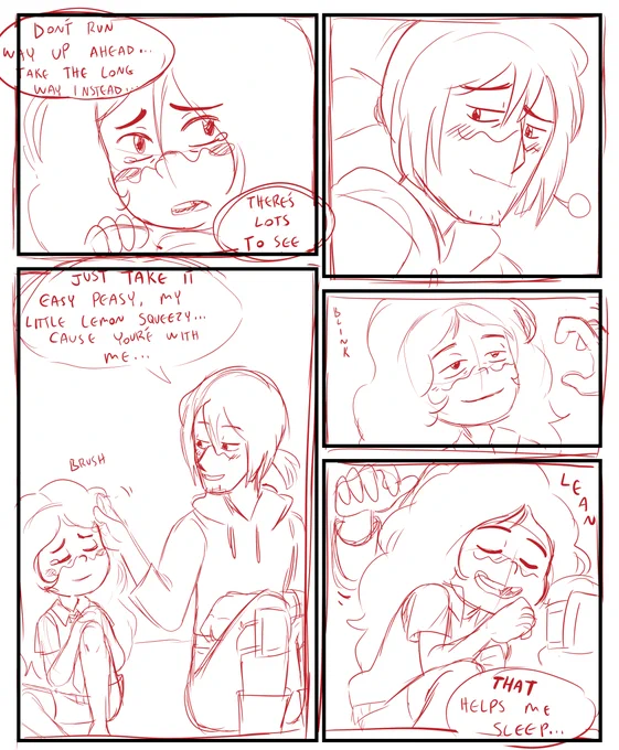 and here are the other pages that i never got to do!! #InfinityTrain #InfinityTrainbook4 