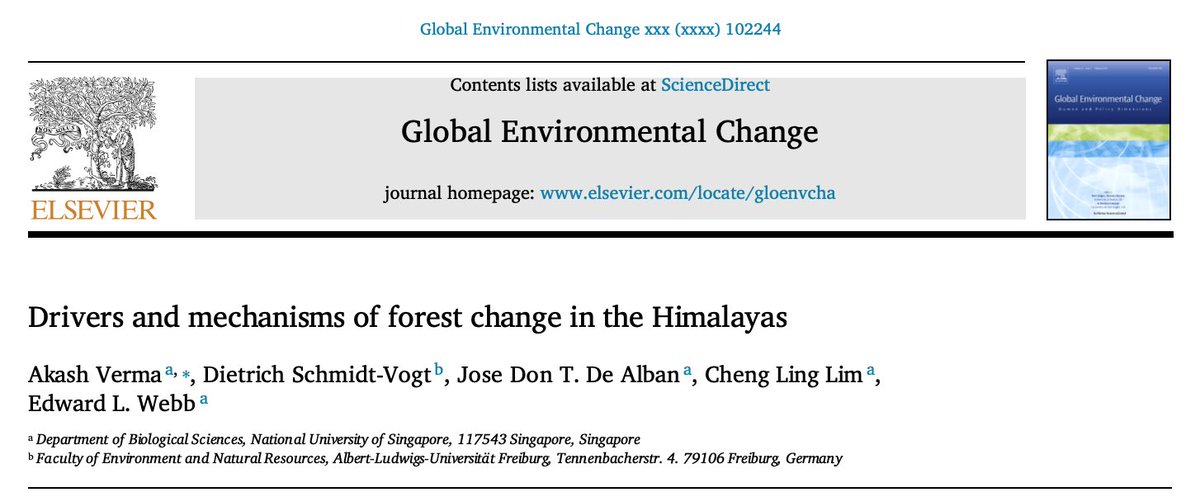 dondealban's tweet photo. Coming out soon! Watch this space!
#forestchange #deforestation #degradation #causalnetworks #systemdynamics #Himalaya #Himalayas https://t.co/z47RzhY9Dz