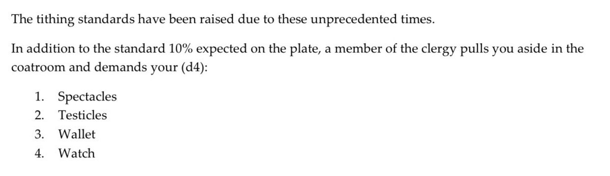 banshee_games's tweet image. Random table no context