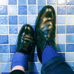 身長190㎝以上ある人の足!24㎝の人と並べると凄い違い!