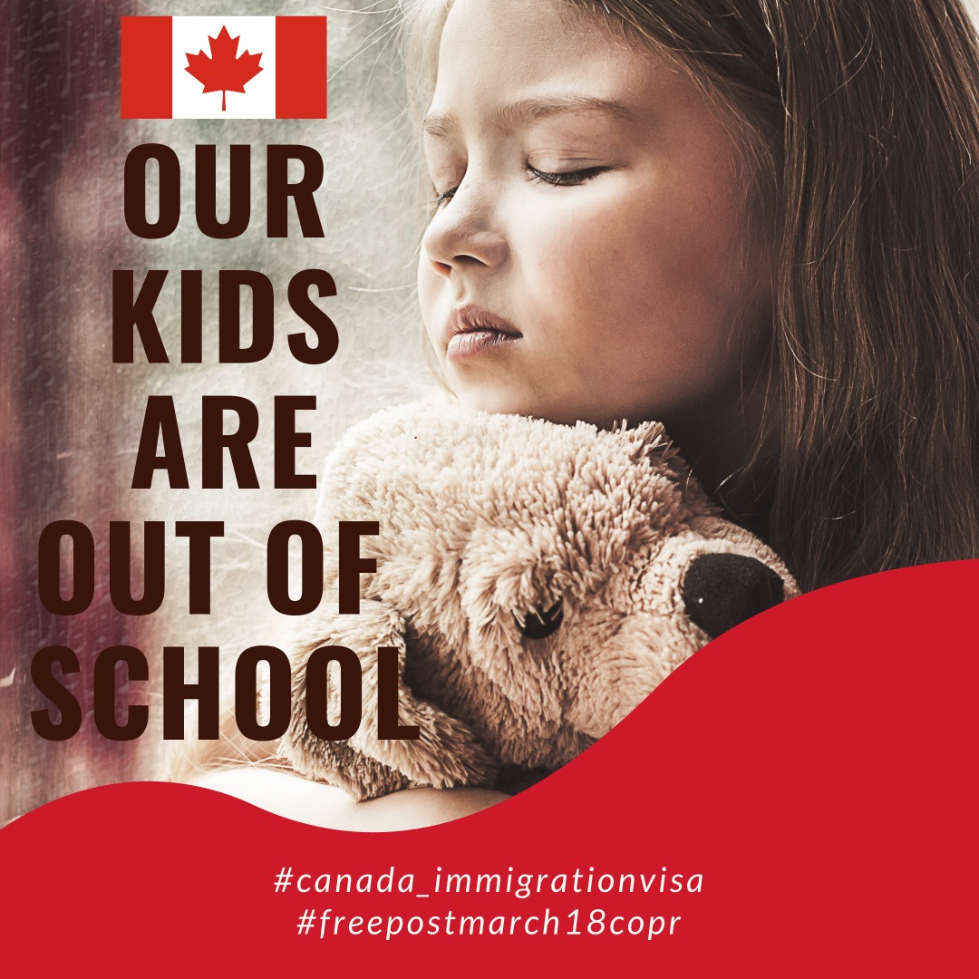 COPRPOSTMARCH18's tweet image. @PattyHajdu please think about our kids at this time and the impact this long wait is having on their education. We need the restrictions on immigrant visa holders lifted @marcomendicino @JustinTrudeau 
#Free_COPR_Post_March18
#WeWillQuarantineInHotel
#Canada_immigrationvisa