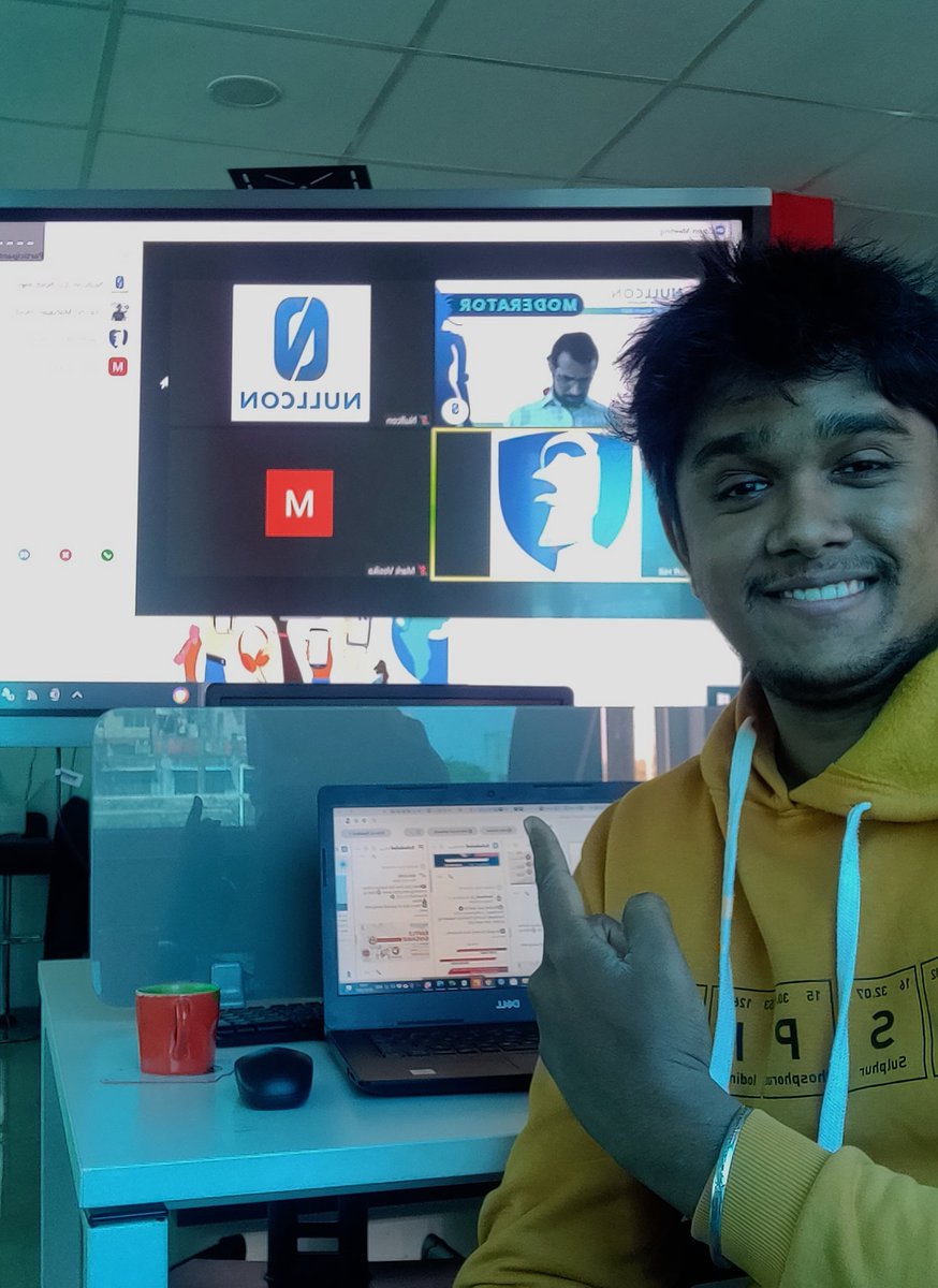 sparshz's tweet image. Here is my entry for @nullcon Nullcon Trainings March 2021 @ElcomSoft Raffle. 

Well i could hop into any Training - Benefits of the Master Control Room 🤪

#ElcomSoftRaffle #Nullcon2021