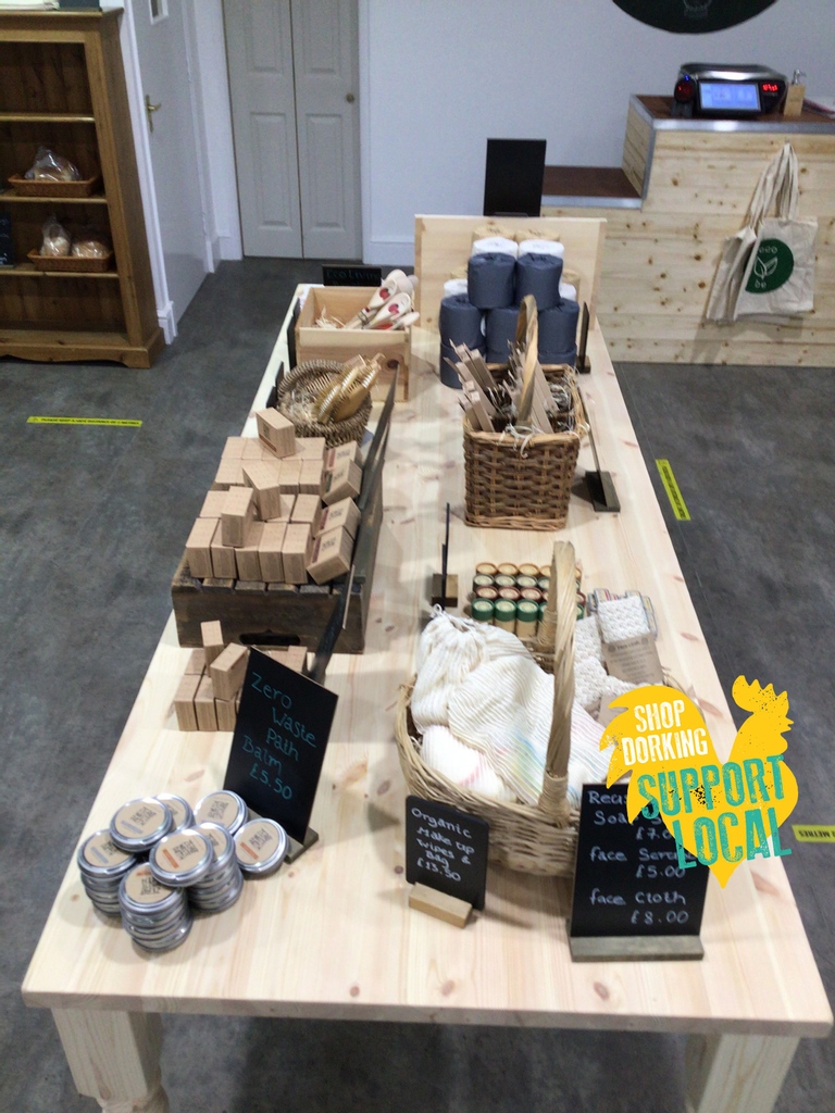 HelloDorking's tweet photo. ATTENTION ECO-FRIENDLY SHOPPERS! ♻️ ⁠Eco Be is a zero-waste, sustainable, natural, self-serve food retail business in Dorking that delivers high quality natural products in a sustainable way 🌱⁠ Read more: https://t.co/J2yYCtq43Y @DorkingFriends @MoleValleyDC @mvdcbusiness https://t.co/L81O4rAlHF