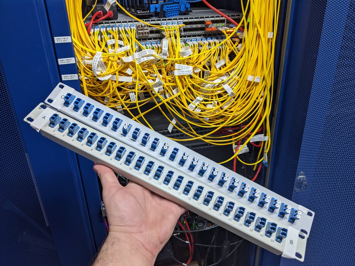 I think the busy busy <a href="/sfmix/">SF Internet Exchange</a> minions left us some presents from their recent work party. ❤️