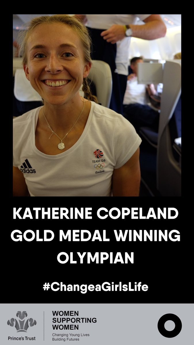 Meet another of our guest speakers, Katherine Copeland, gold medal winning Olympian. Hear from these amazing and inspiring women about being brave, ambitious leaders. #ChangeaGirlsLife eventbrite.co.uk/e/changeagirls…