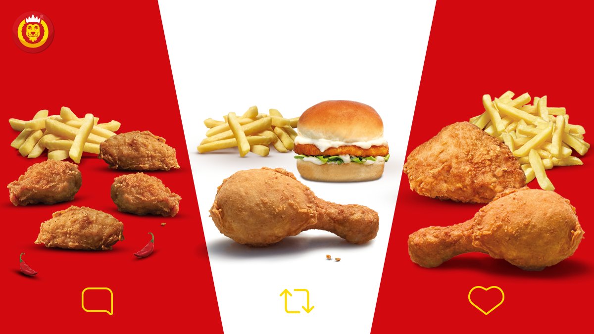 hungrylion's tweet photo. Pick your fighter! 😜😋

COMMENT if you choose Zamba Wing-It, RT if you pick the Hungry Lion Mix or LIKE if Big Bite 2 is the trooper for you! 

#HungryLionSummer #HungryLikeALion https://t.co/kKTQxzGVzb